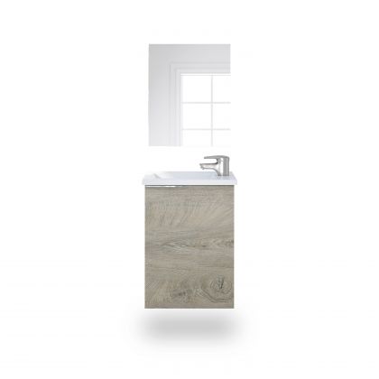 Mueble de baño con espejo Sense 1 puerta