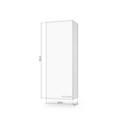 Columna de baño Inspire1 puerta