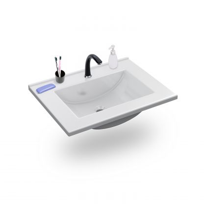 Lavabo en résine Nilo