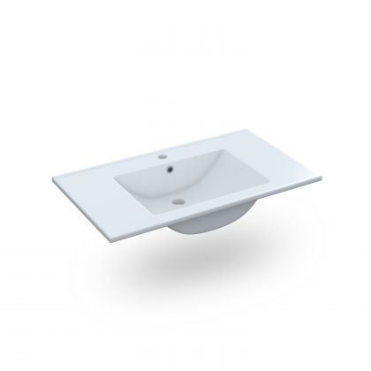 Pack de baño con lavabo cerámico y columna Sense Plus V2