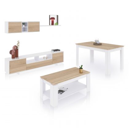 Pack salón con mesa de...