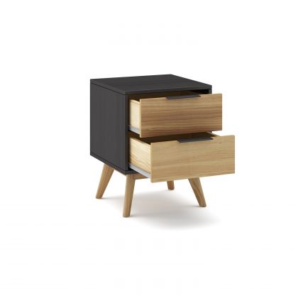 Mesa de cabeceira Numa 2 gavetas