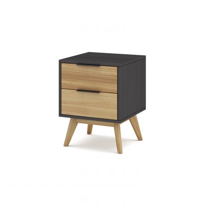 Mesa de cabeceira Numa 2 gavetas
