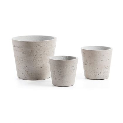 Set de 3 maceteros Lux