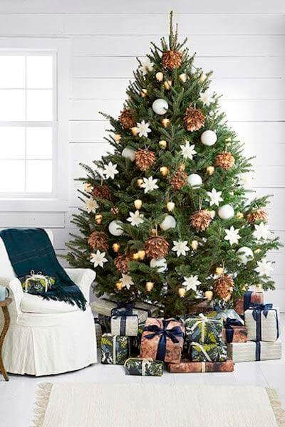 La risa Se asemeja oportunidad 10 maneras de decorar un árbol de Navidad clásico – Blog DueHome